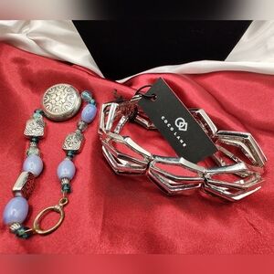 Two Beautiful Stretch Bracelets One Is New With Tag Coco Lane